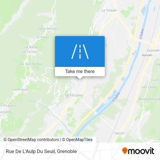 Rue De L'Aulp Du Seuil map