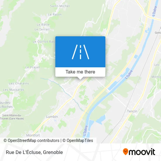 Rue De L'Écluse map