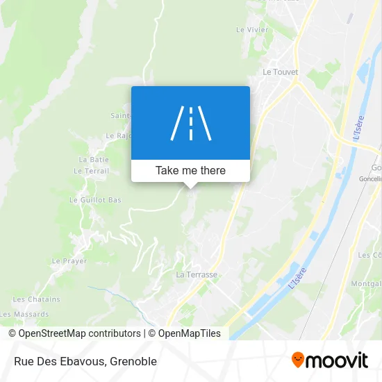 Rue Des Ebavous map