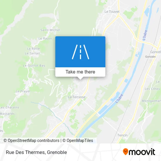 Rue Des Thermes map