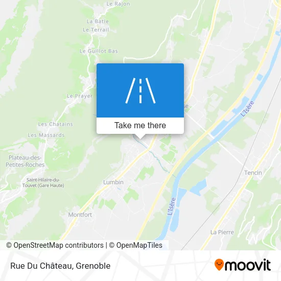 Rue Du Château map