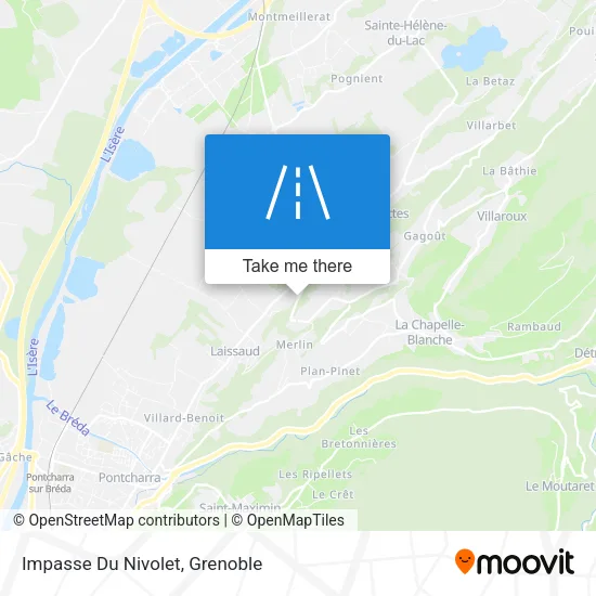 Impasse Du Nivolet map