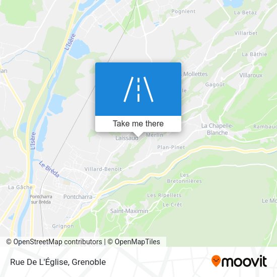 Rue De L'Église map