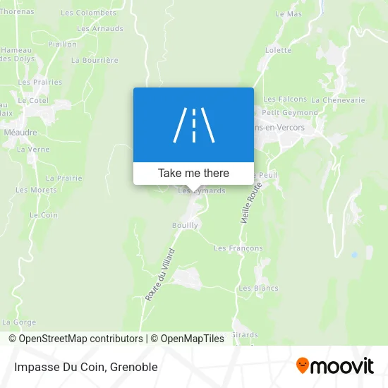Impasse Du Coin map