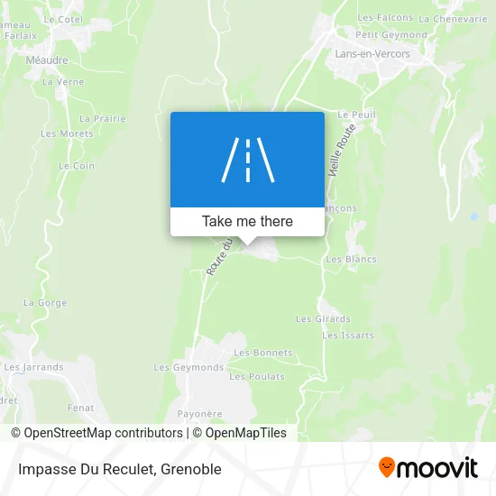 Impasse Du Reculet map