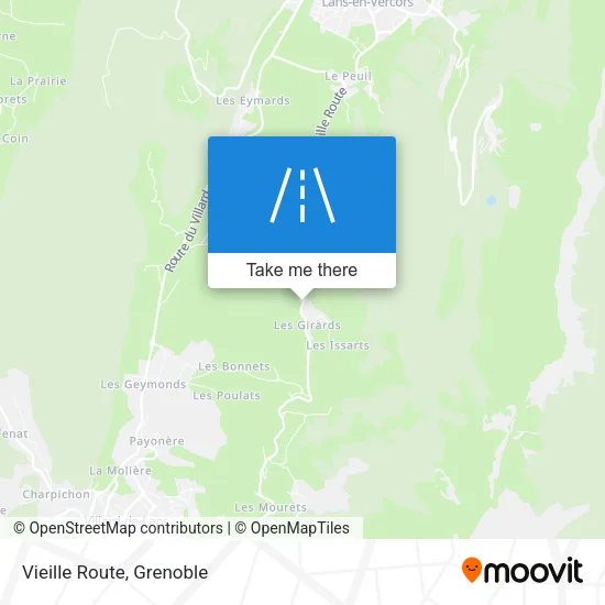 Vieille Route map
