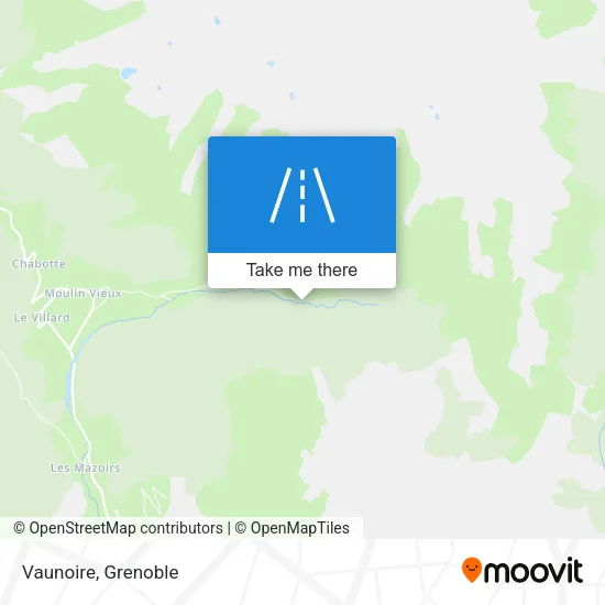 Vaunoire map