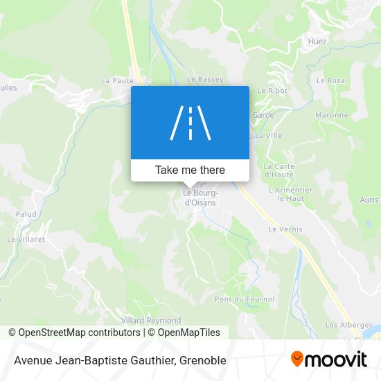 Avenue Jean-Baptiste Gauthier map