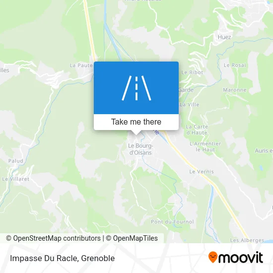 Impasse Du Racle map