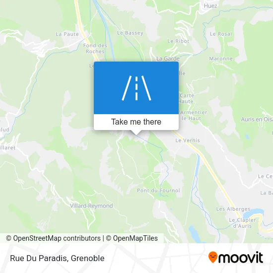 Rue Du Paradis map