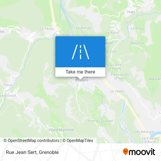 Rue Jean Sert map