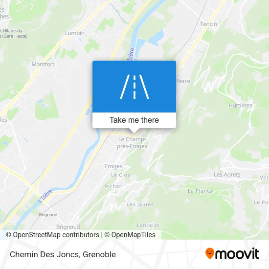 Chemin Des Joncs map