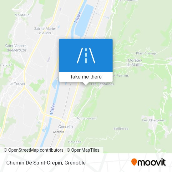 Chemin De Saint-Crépin map