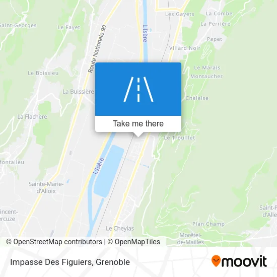 Impasse Des Figuiers map