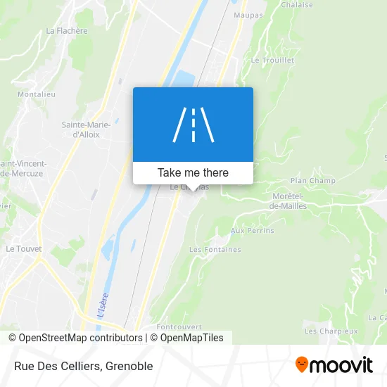 Rue Des Celliers map