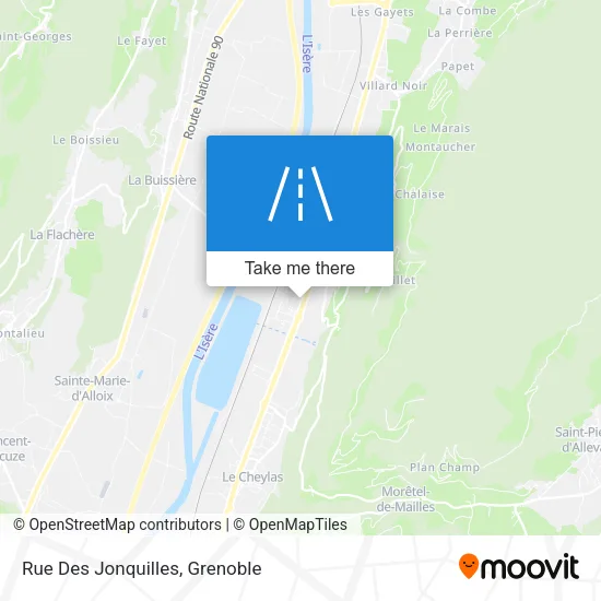 Rue Des Jonquilles map