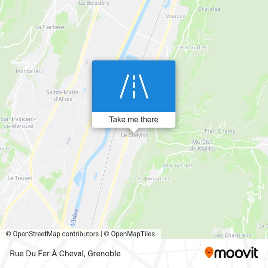 Rue Du Fer À Cheval map