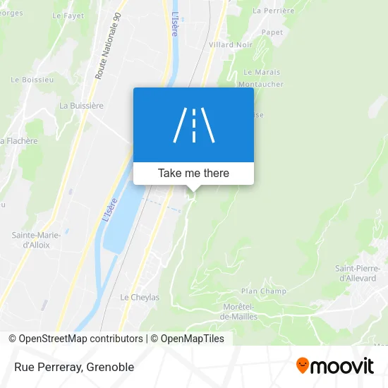 Rue Perreray map