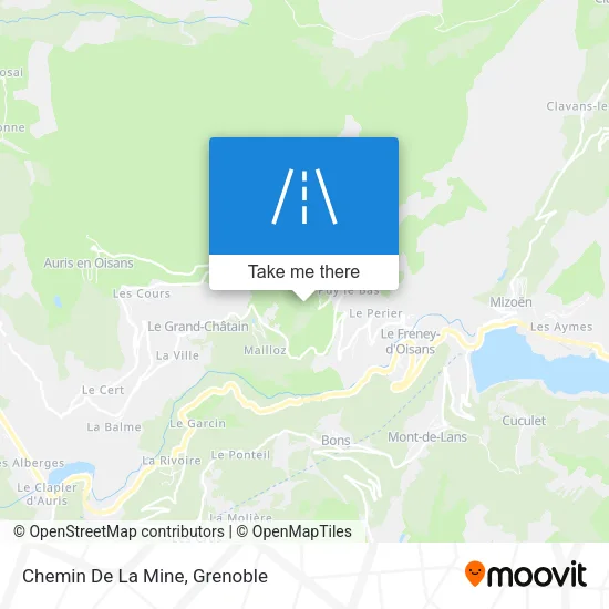 Chemin De La Mine map