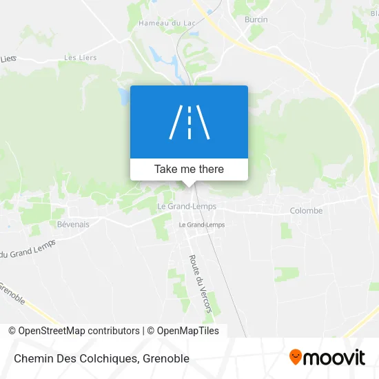 Chemin Des Colchiques map
