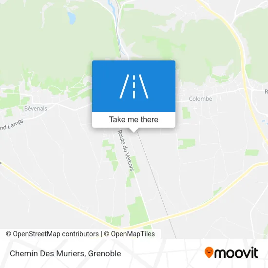Chemin Des Muriers map
