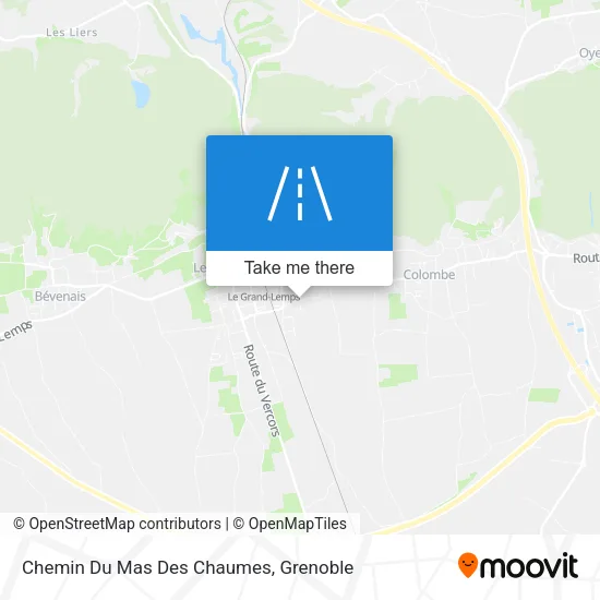 Chemin Du Mas Des Chaumes map