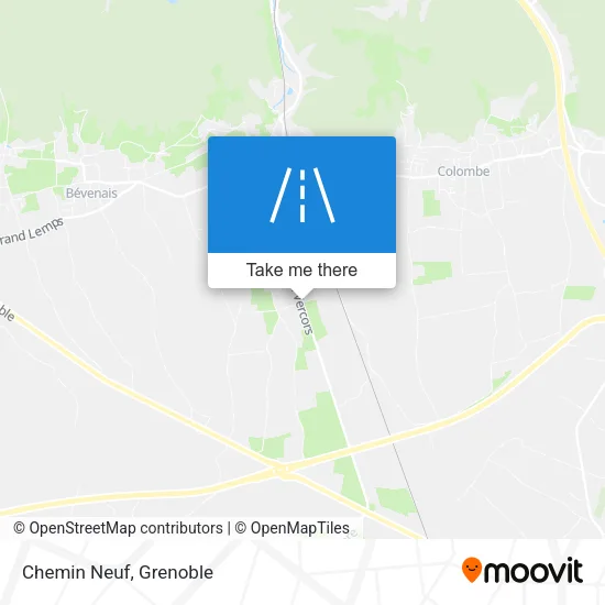 Chemin Neuf map