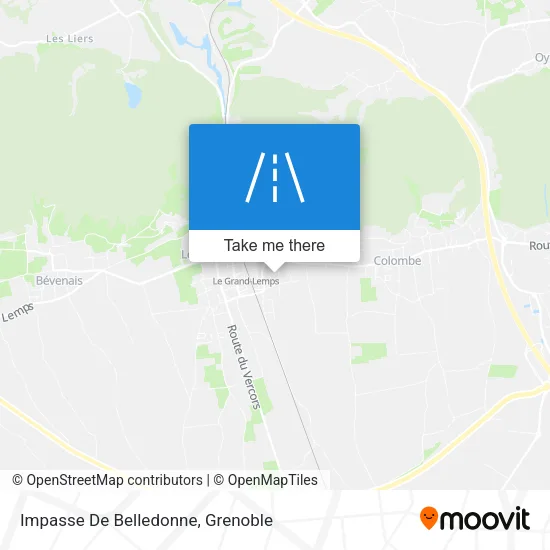 Impasse De Belledonne map