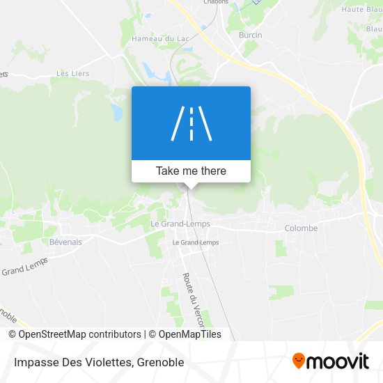 Impasse Des Violettes map
