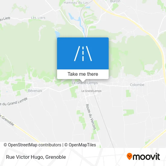 Rue Victor Hugo map
