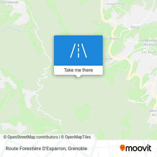 Route Forestière D'Esparron map