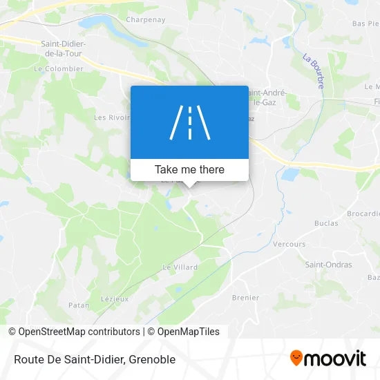 Route De Saint-Didier map