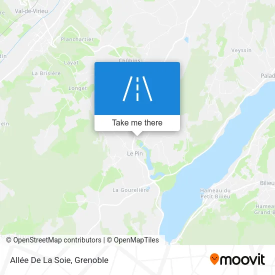 Allée De La Soie map