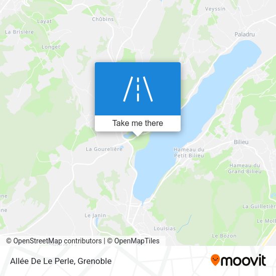 Allée De Le Perle map