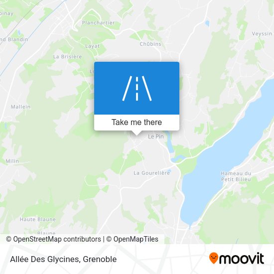 Allée Des Glycines map