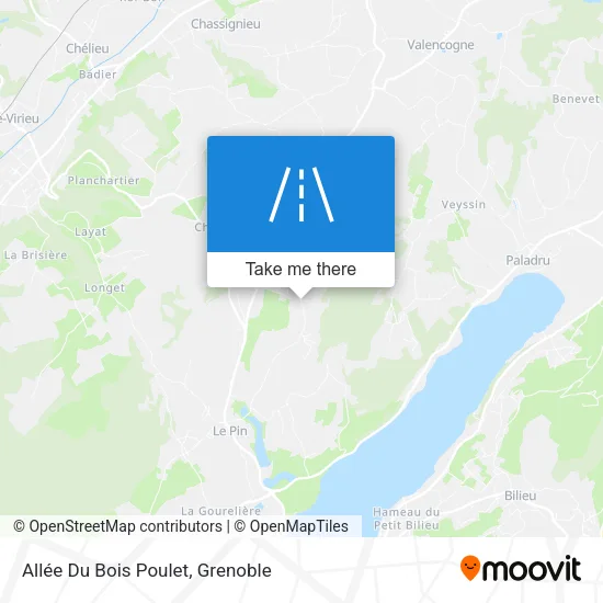 Allée Du Bois Poulet map