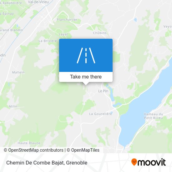 Chemin De Combe Bajat map
