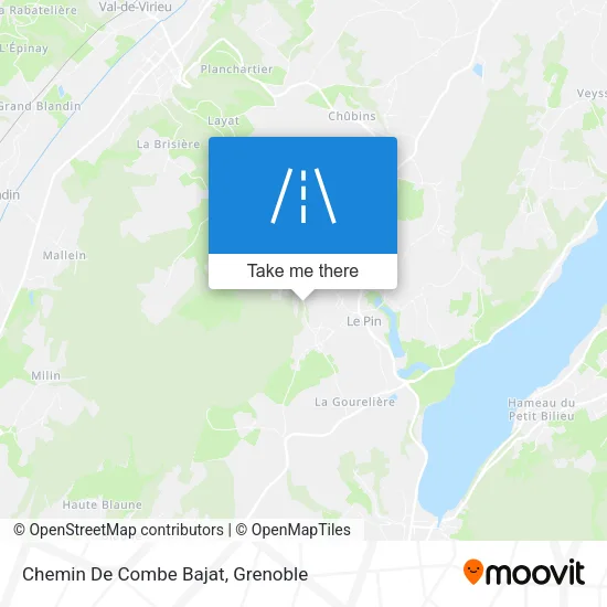 Chemin De Combe Bajat map