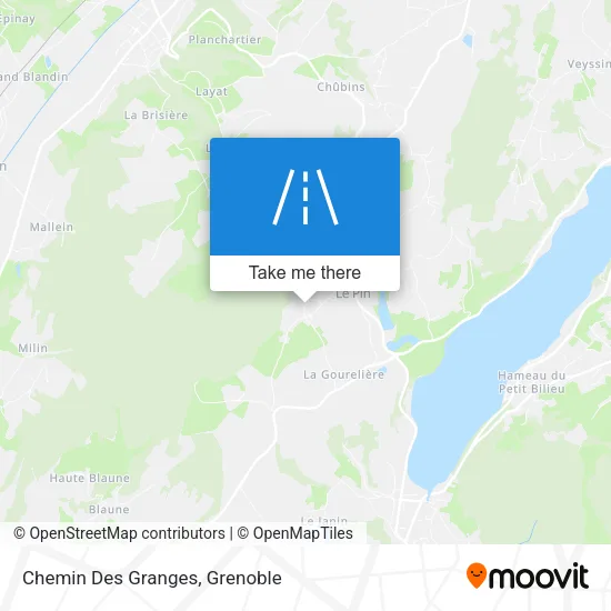 Chemin Des Granges map