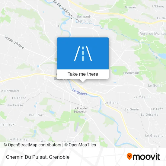 Chemin Du Puisat map