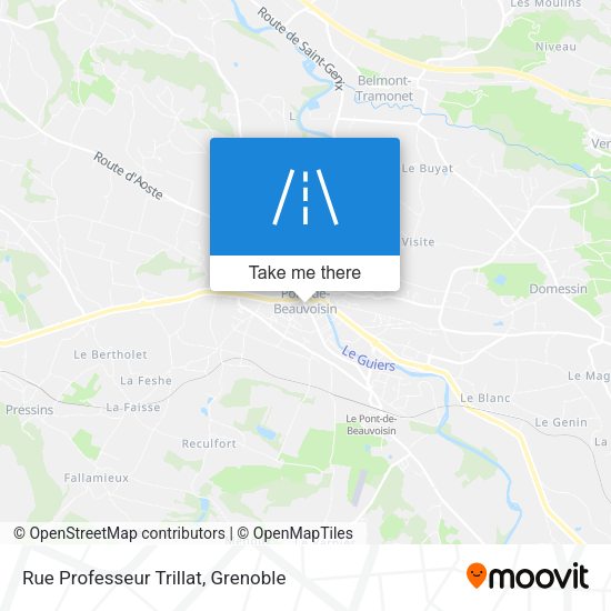 Rue Professeur Trillat map