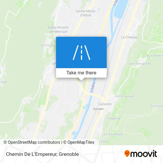 Chemin De L'Empereur map