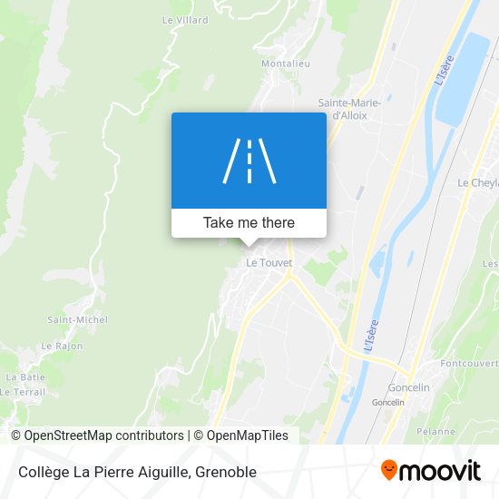 Collège La Pierre Aiguille map