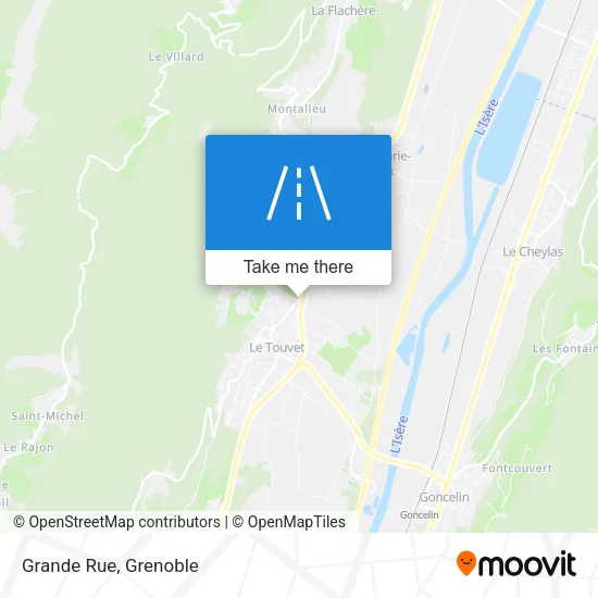 Grande Rue map