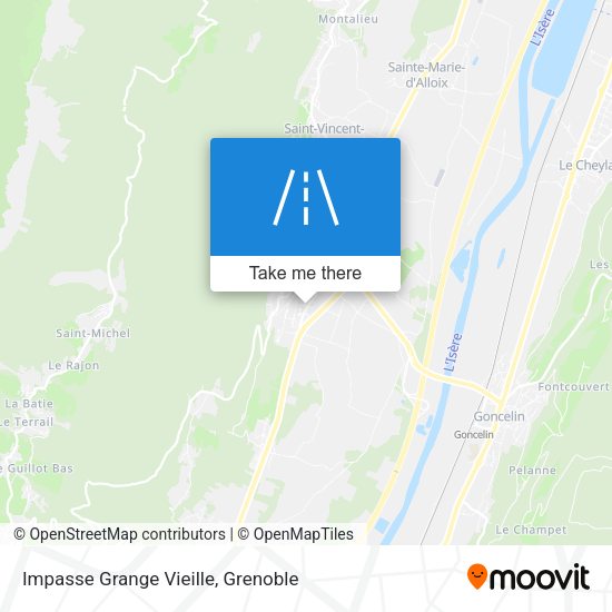 Impasse Grange Vieille map