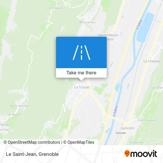 Le Saint-Jean map