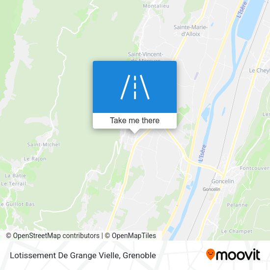 Lotissement De Grange Vielle map