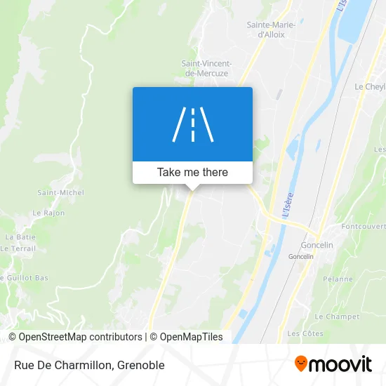 Rue De Charmillon map