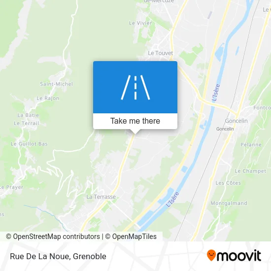 Rue De La Noue map