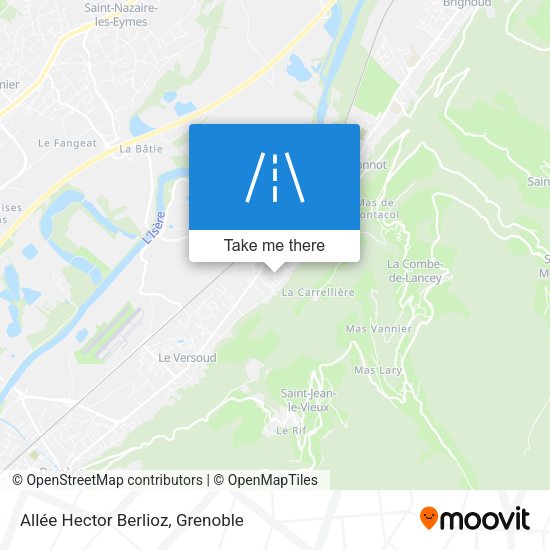 Allée Hector Berlioz map